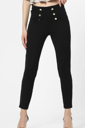 Black High Rise Leggings