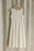 Midi Dress in White