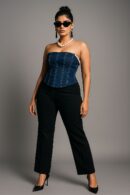 DENIM CORSET