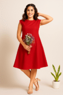 Red Poplin